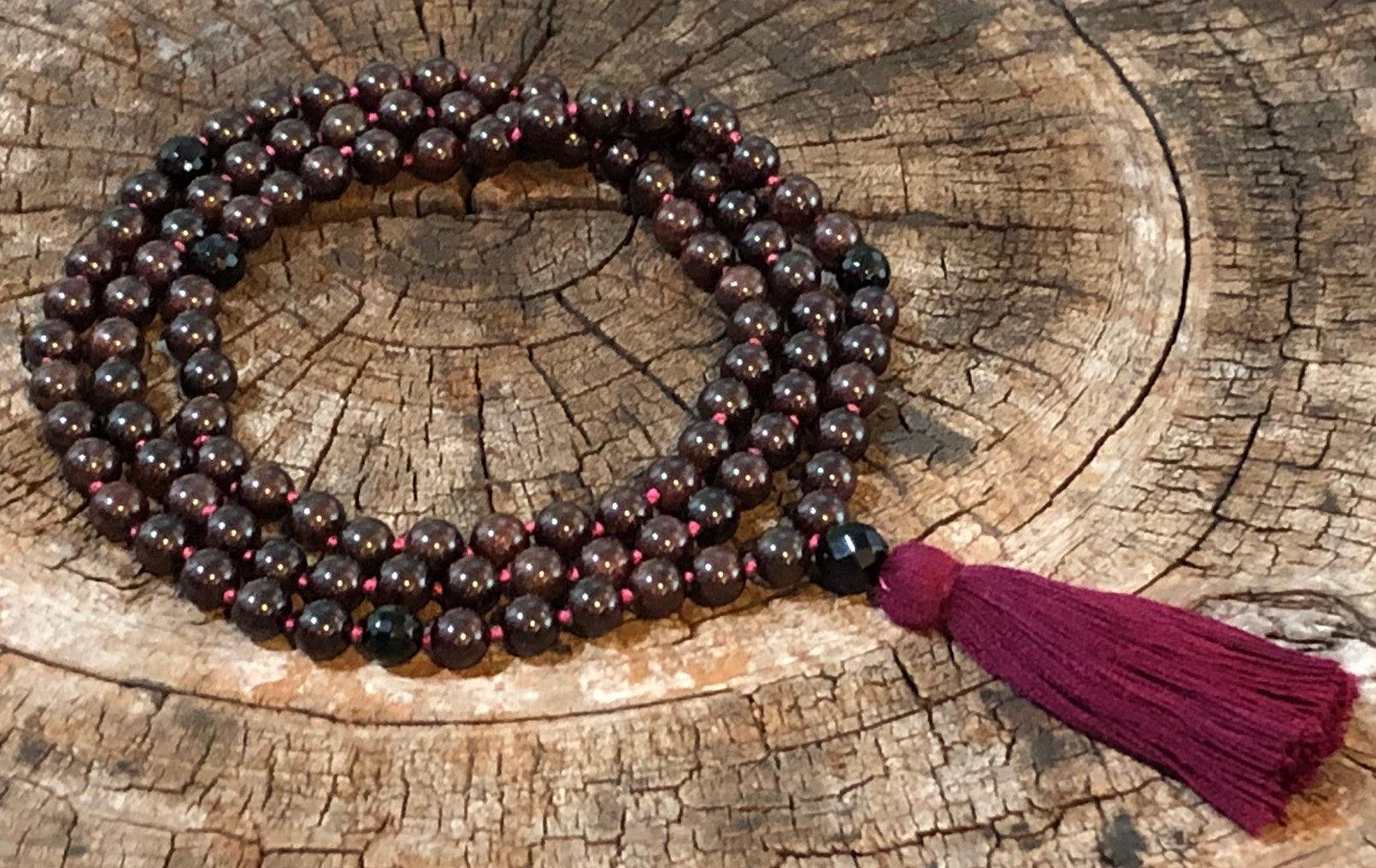 Red Garnet Specialty Mala