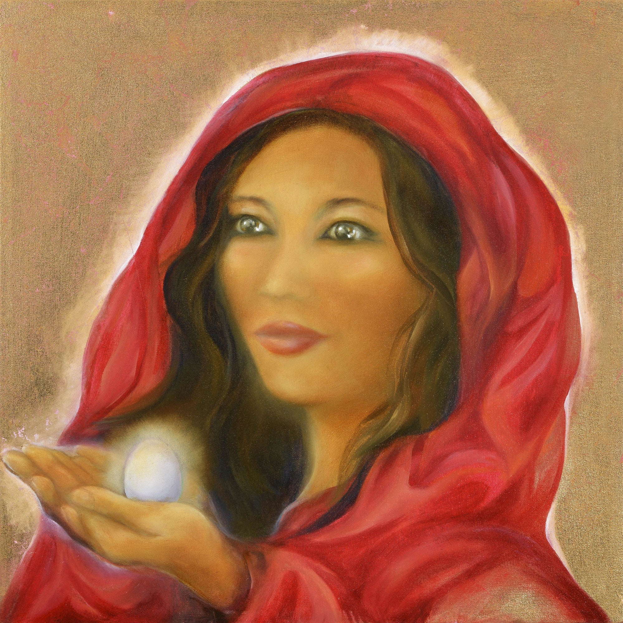 Activated Mary Magdalena Portrait by Britten